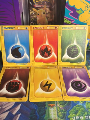 Βασικές κάρτες ενέργειας Pokemon πακέτο 6 κάρτες καινούργιες