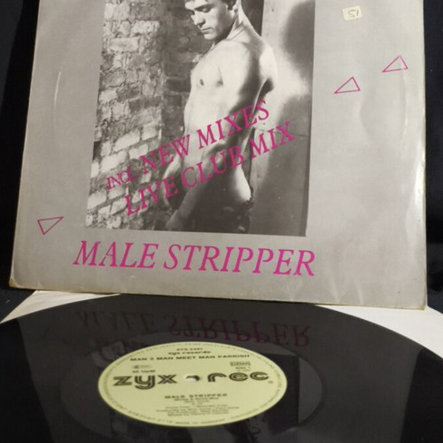Man 2 Man Meet Man Parrish Male Stripper vinyl used