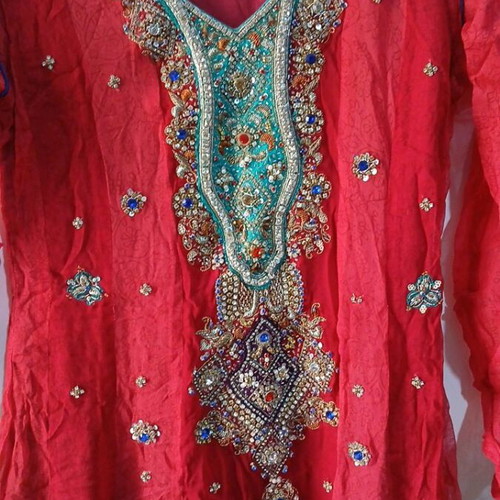 No Stress dress red size S like new