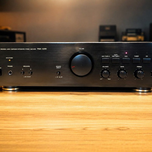 Denon PMA-425R stereo amplifier used, Japanese Hi-Fi quality