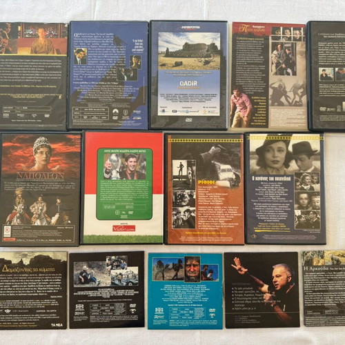 DVD pack of 25+ movies new, various genres with subtitles