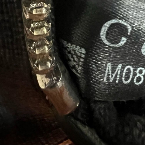 Gucci GG Supreme Monogram Textured Calfskin Retro Interlocking G Belt Bag black