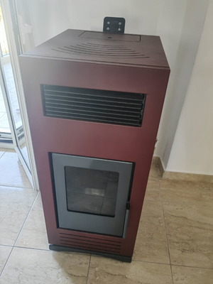Angela 12kw Pellet Air Heater like new