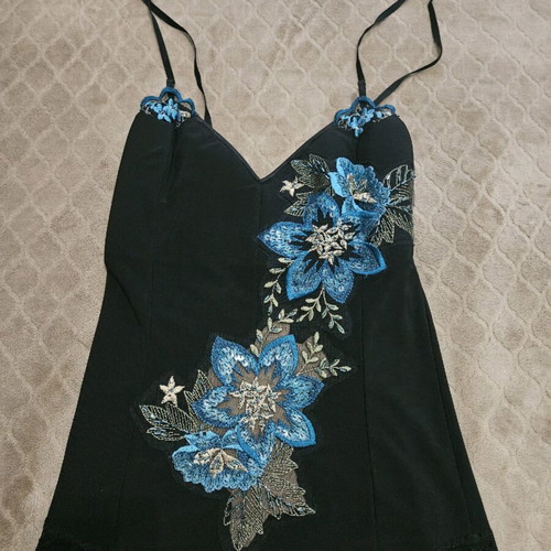 Bustier like new with handmade design, size S