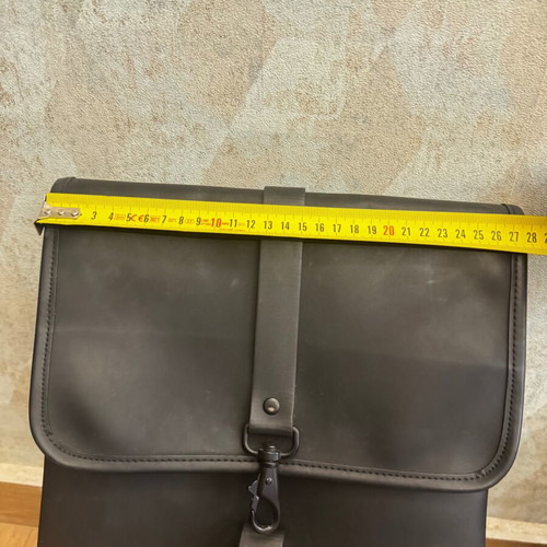 Rains backpack used, waterproof, black