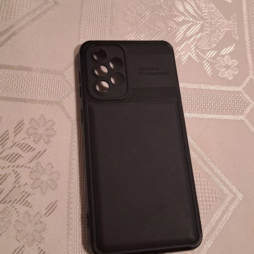 Galaxy A24 phone case like new, black