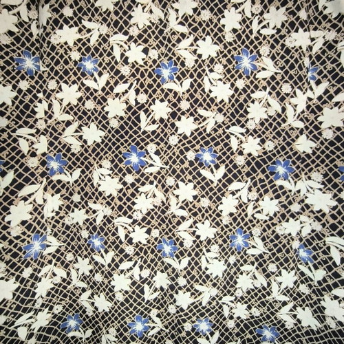 Vintage καφέ φόρεμα midi με λουλούδια customised σαν καινούργιο