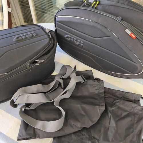 GIVI Cordura side bags 40 L used, waterproof