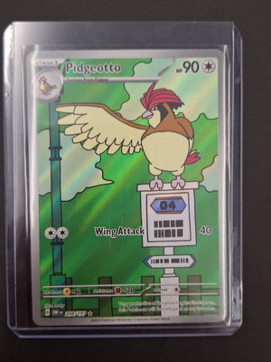 Pidgeotto OBF καινούργιο σπάνια εικονογράφηση