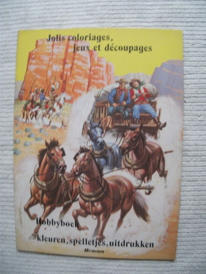 Vintage rare crafts with Western theme from 1970-1980 like new
