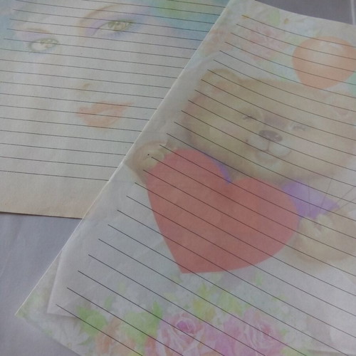 Letter Papers like new, set of 2