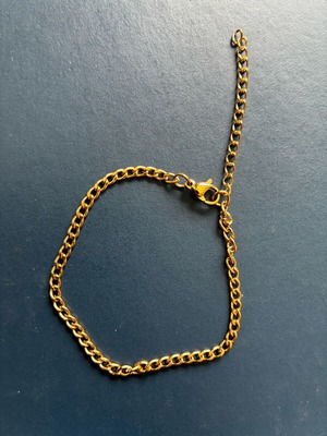 Unisex gold-plated bracelet new