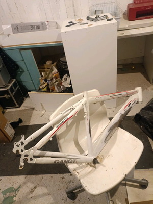 Aluminum mountain bike frame 26 inch used with disc brake mount