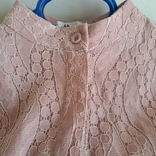 Dusty Pink Lace Dress like new, XL