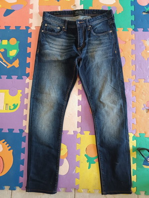 Superdry τζην Slim Fit W33-34 L large μπλε σαν καινούργιο