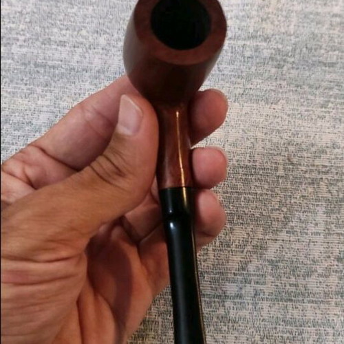 Vintage Italian Real Briar Pipe like new, brown black