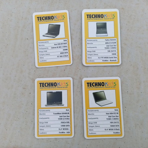 Technokids cards with computers like new