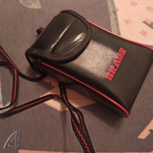 Braun Candy M2 camera used with case