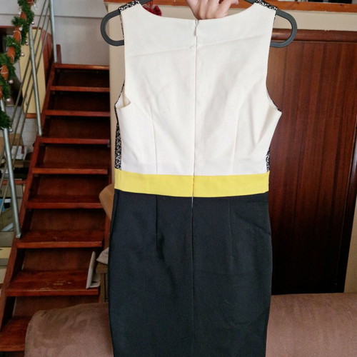 Fracomina pencil dress new with patterns multicolor size S