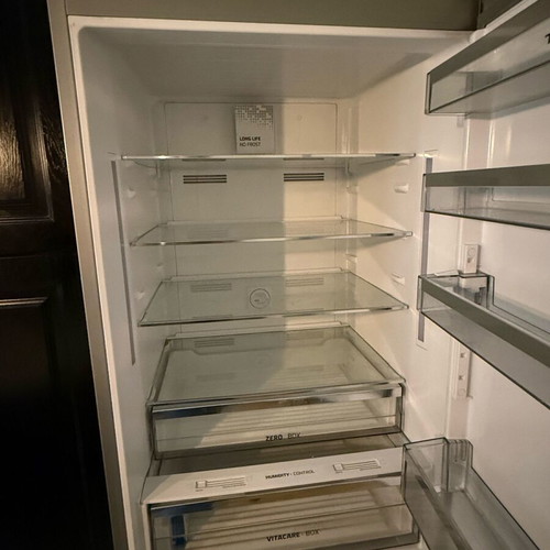 Teka RBF 78720 GBL refrigerator freezer 481lt used, Total NoFrost, black