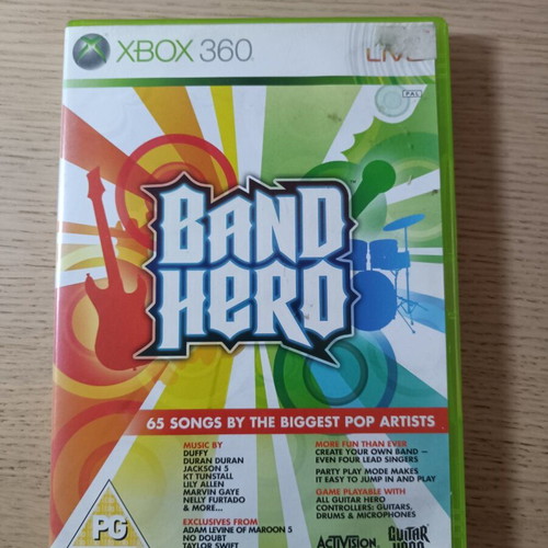 Band Hero Xbox 360 used