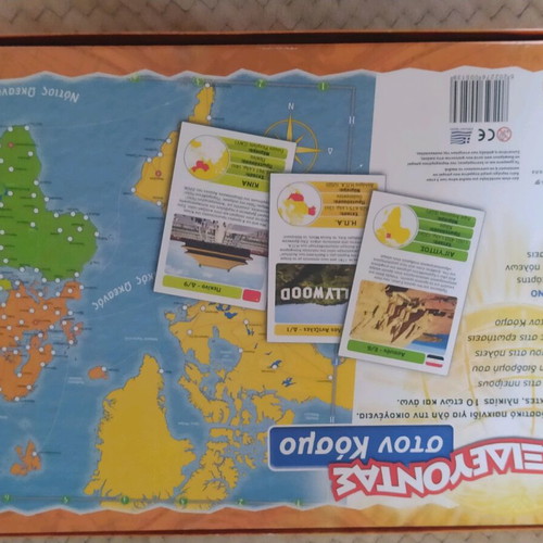 Board game Traveling the World like new