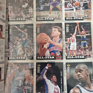 Upper Deck NBA Basketball Album 94-95 near mint, 162 cards