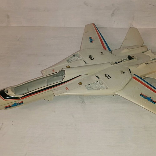 Gi Joe 1983 Skystriker used with missing parts and wear for repair or spare parts
