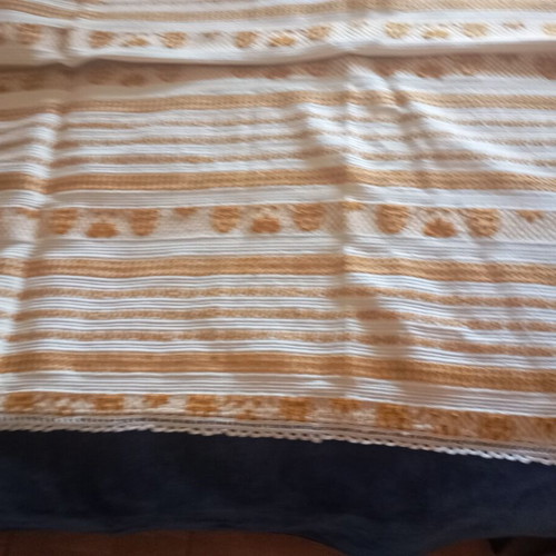 Woven vintage blanket 170x220 cm, new
