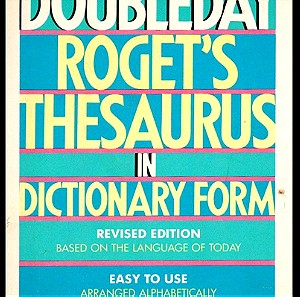 " The Doubleday Roget's Thesaurus in Dictionary Form "