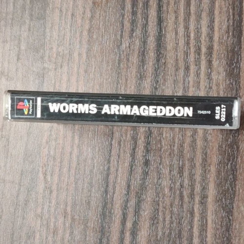 Worms Armageddon PS1 used with manual and cover