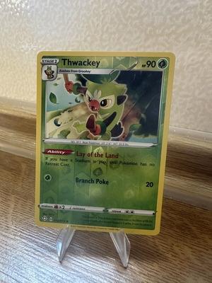 Thwackey Pokemon Card like new