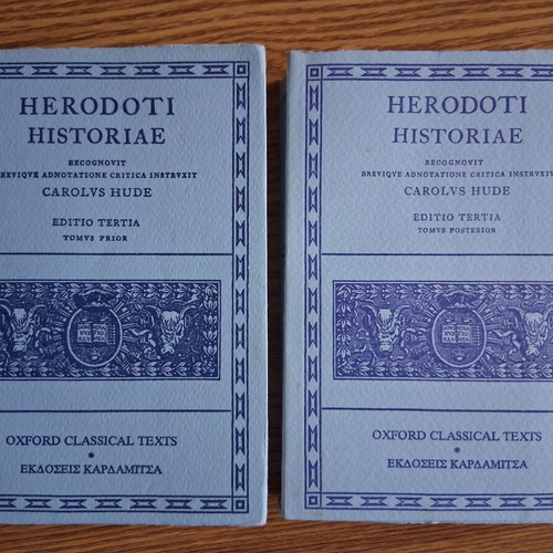 Herodoti Historiae Volumes 1 & 2, Oxford Classical Texts