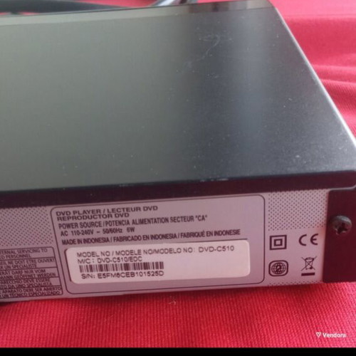 Samsung DVD Player Mod.DVD C510 with Universal Remote, like new