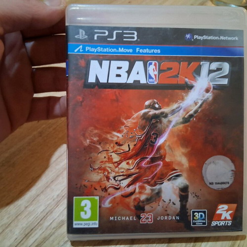 NBA 2K 12 PS3 game like new
