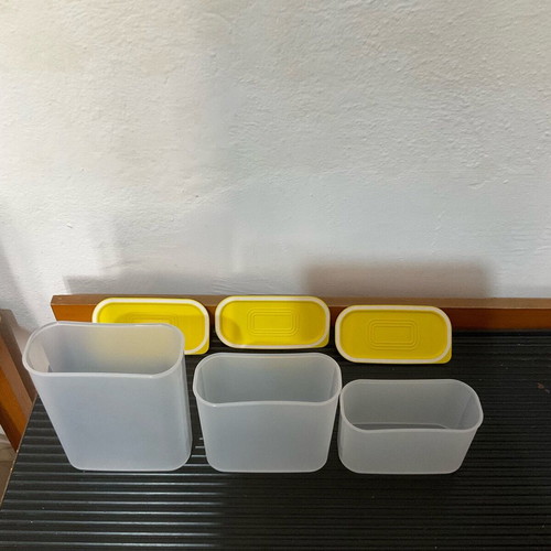 Tupperware food storage containers new, airtight and stackable