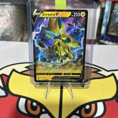 Zeraora V Pokemon Sword & Shield Promo Ultra Rare Holo Card mint/nm condition