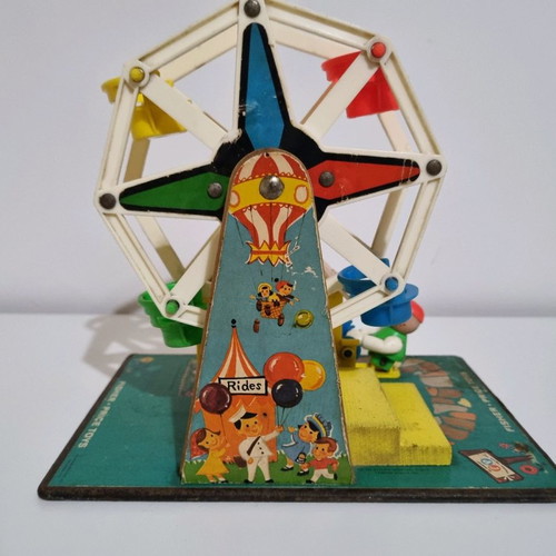 Fisher Price 969 Ferris Wheel used, collectible vintage toy