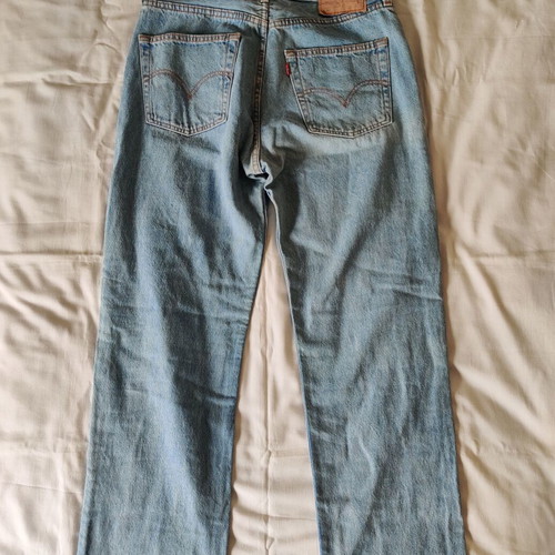 Levi's 501 jeans μέγεθος W32 L35 denim μπλε σαν καινούργιο