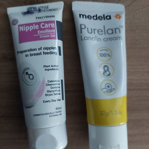 Medela Purelan 37g and Frezyderm Nipple Care 40ml creams set new