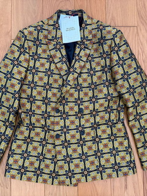 Alexander McQueen blazer new with Kaleidoscope Jacquard pattern