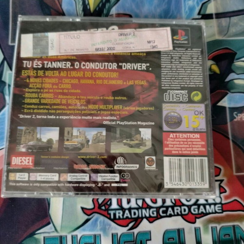 Driver 2 PS1 sealed, new