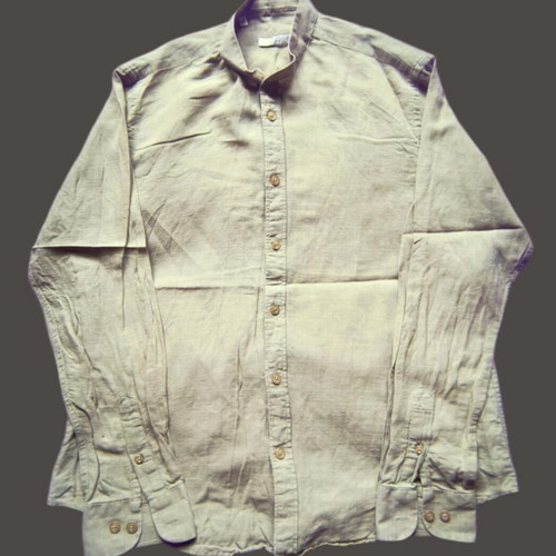 Brand's Linen Shirt Men M Khaki New