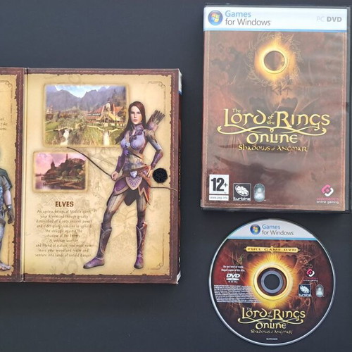 Lord of the Rings Shadows of Angmar PC game like new