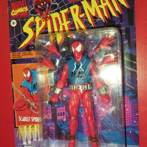 Marvel Legends Scarlet Spider Spider-Man Retro Ben Reilly