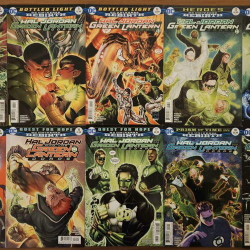 Hal Jordan and the Green Lantern Corps Rebirth issues new 1A & 1-27