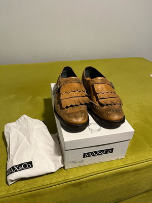 Max & Co Aramis loafers like new, brown, size 38