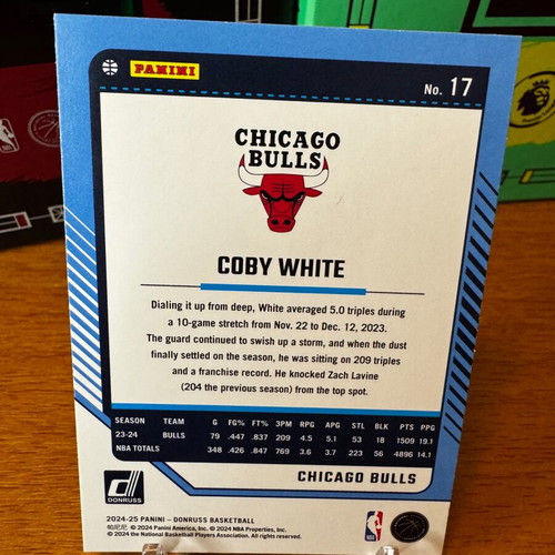Panini Donruss Basketball International Red Coby White #17 card like new