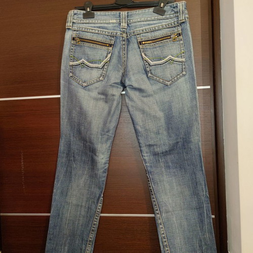 Benetton women's jeans used No 42 straight fit