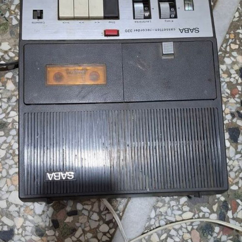 Saba vintage cassette player used, collectible